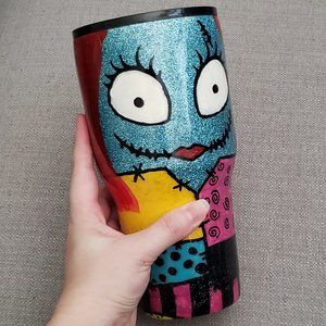 Handpainted custom Sally Large Hot/Cold Tumbler